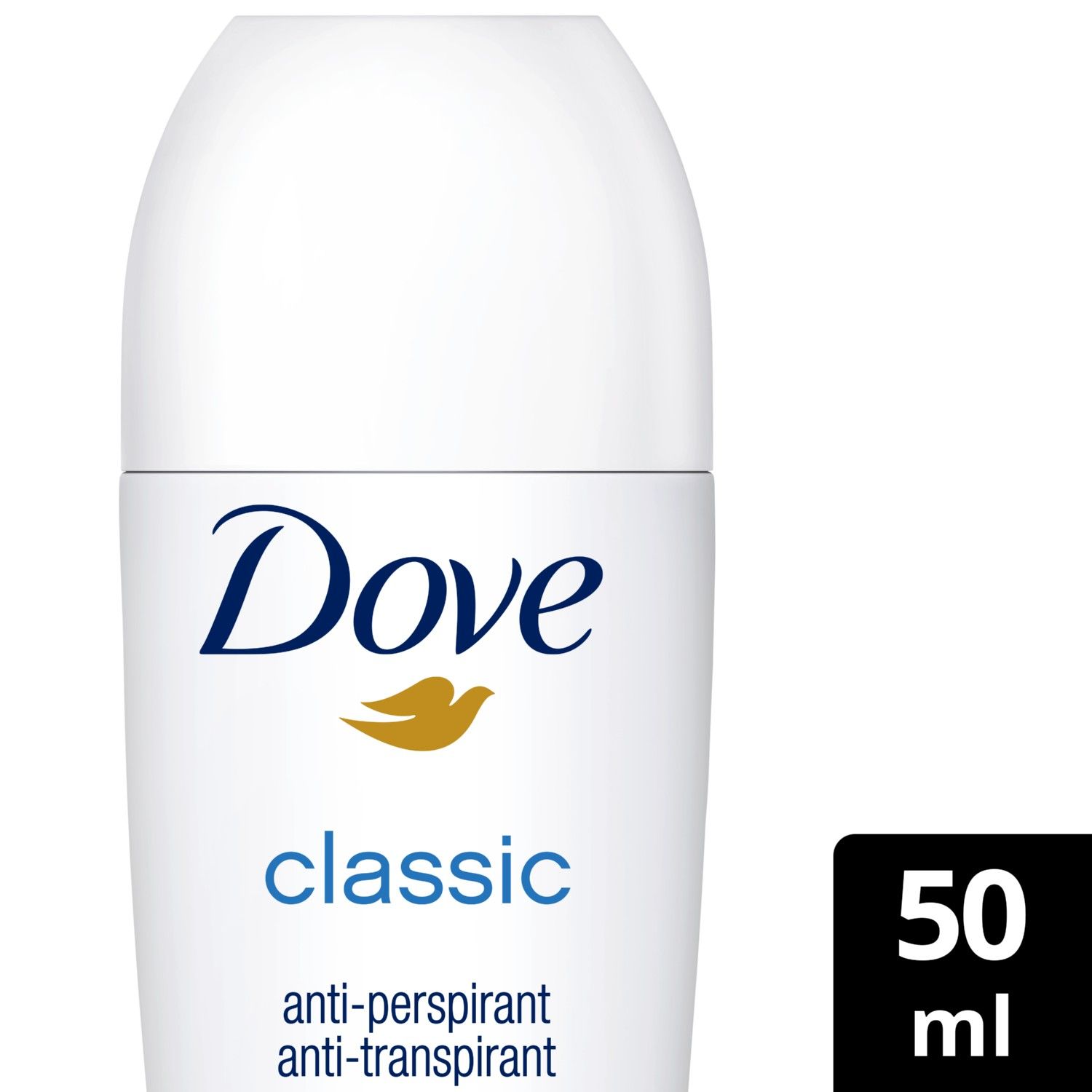Dove W Classic Deodorant Roll-On (50 ml)