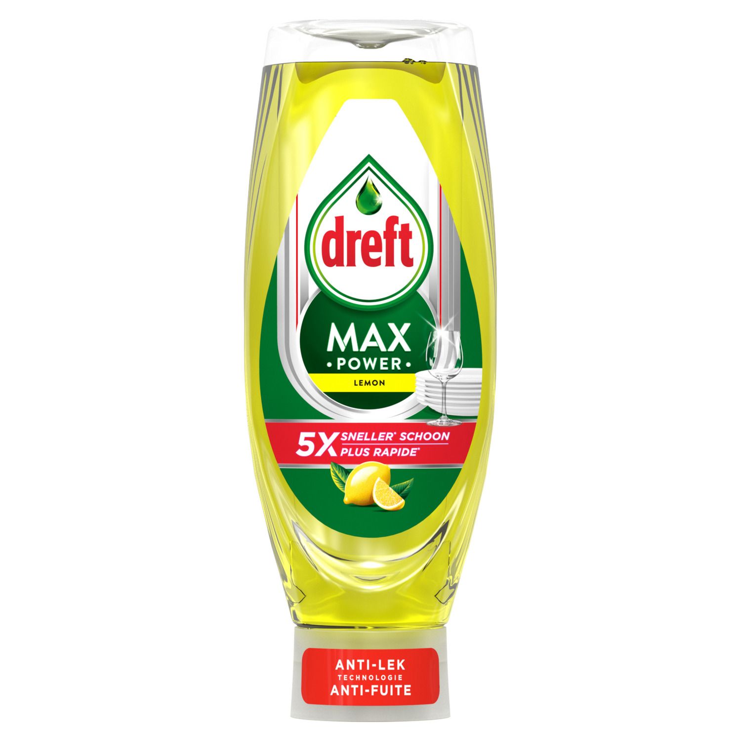Dreft Handafwasmiddel Original Max Power Lemon (730 ml)