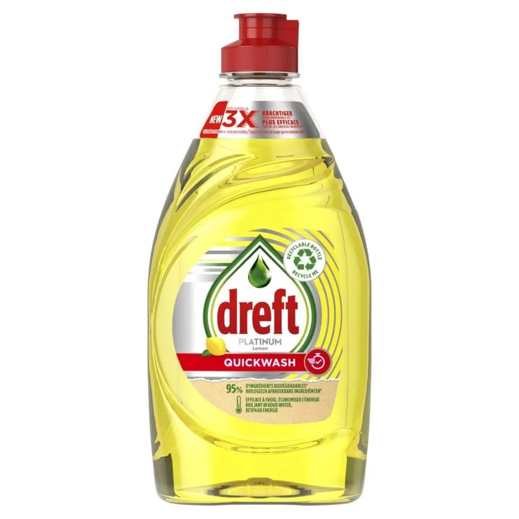 Dreft Handafwasmiddel Quickwash Lemon (350 ml)