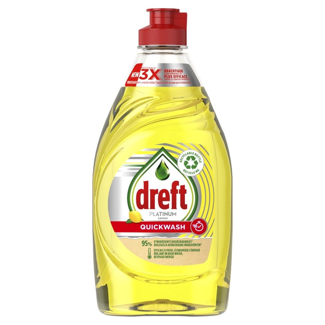 Dreft Handafwasmiddel Quickwash Lemon (350 ml)