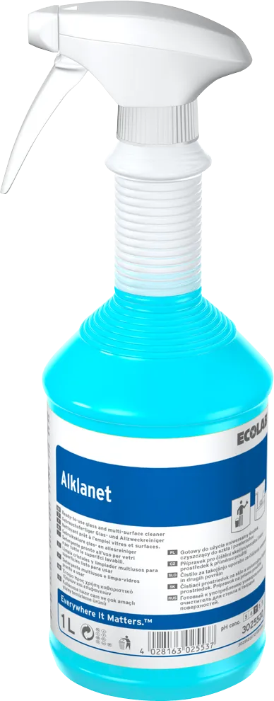 Ecolab Glas- En Interieurreiniger Alklanet (1000 ml)
