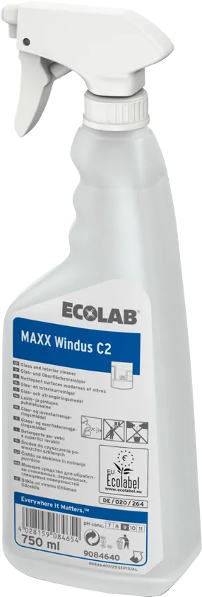 Ecolab Glas- En Interieurreiniger Maxx Windus C2 (750 ml)