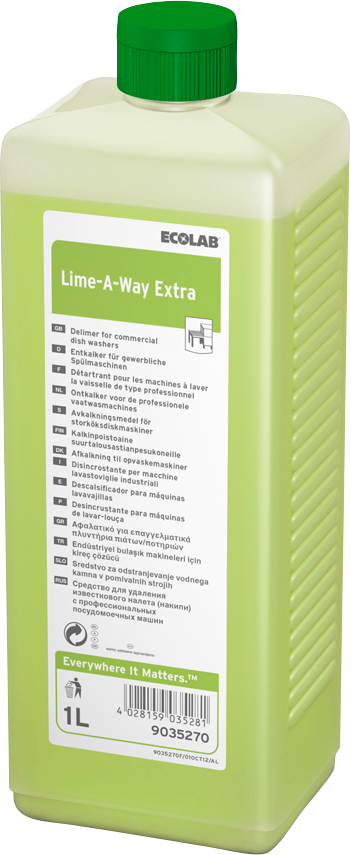 Ecolab Keuken Ontkalker Lime-A-Way Extra (1000 ml)