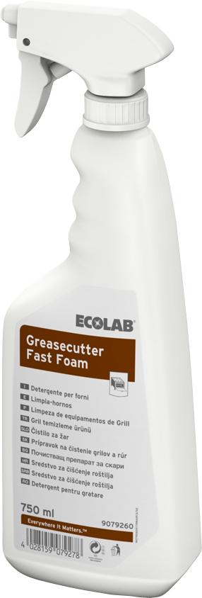 Ecolab Keuken Ontvetter Greasecutter Fast Foam (750 ml)