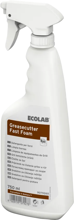 Ecolab Keuken Ontvetter Greasecutter Fast Foam (750 ml)
