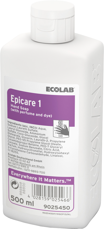 Ecolab Persoonlijke Hygiëne Epicare 1 (500 ml)