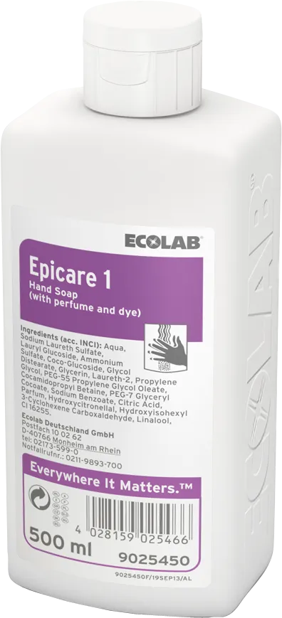 Ecolab Persoonlijke Hygiëne Epicare 1 (500 ml)