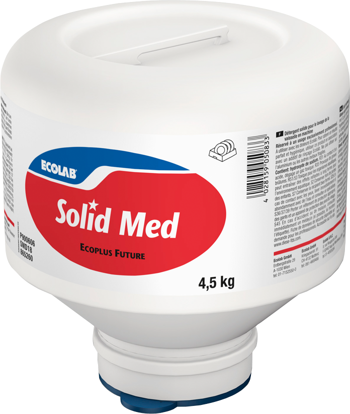 Ecolab Vaatwasmiddel Solid Med (4500 gr)