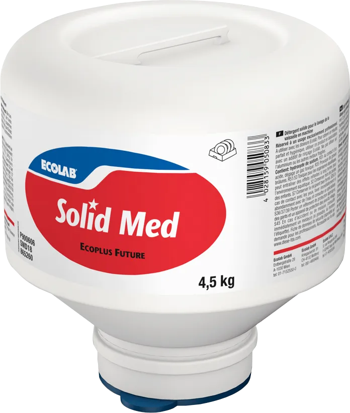Ecolab Vaatwasmiddel Solid Med (4500 gr)