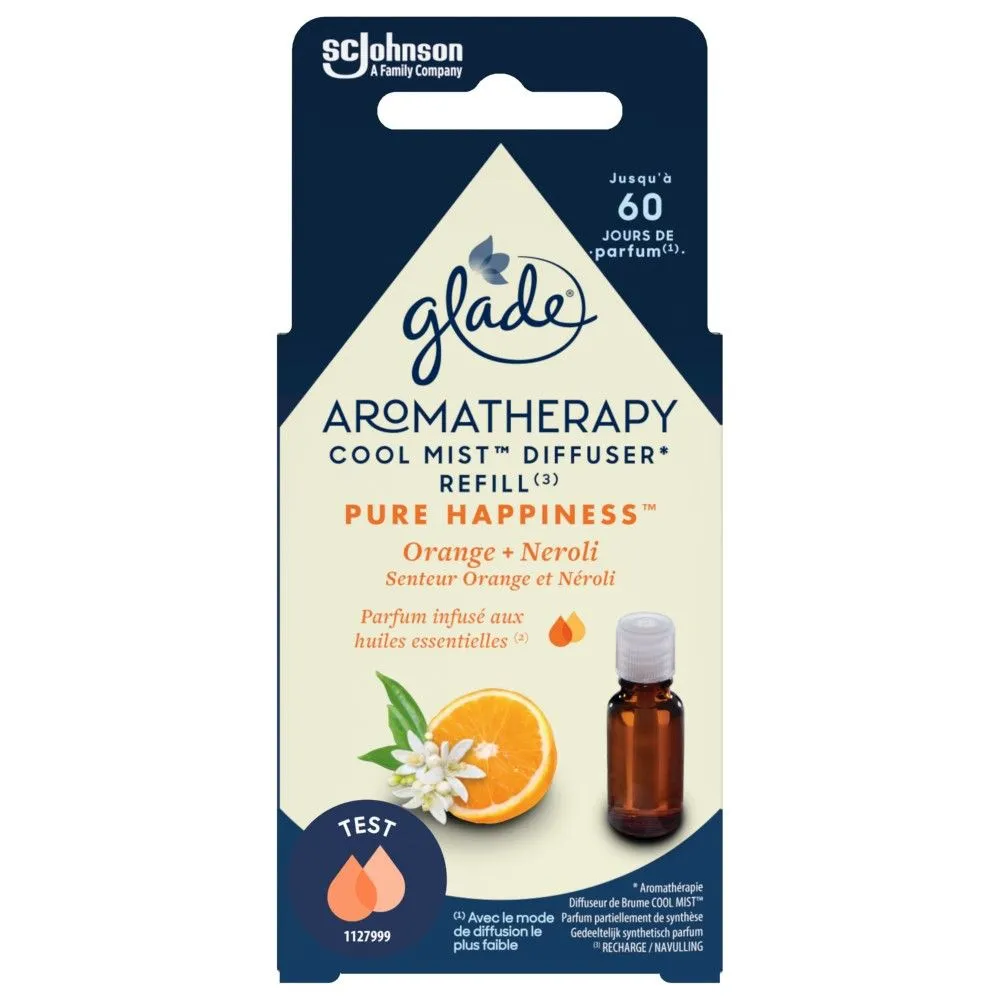 Glade Aromatherapy Cool Mist Diffuser Navul - Pure Happiness (1 stuk)