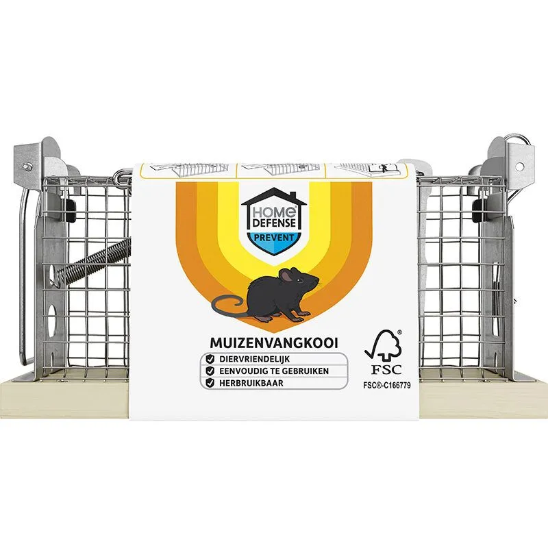Home Defense Muizenvangkooi Hout (1 stuk)