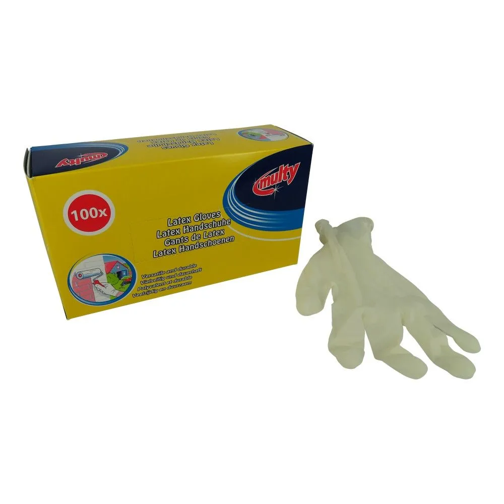 Multy Huishoudhandschoenen Disposable 100-Pack (100 stuks)