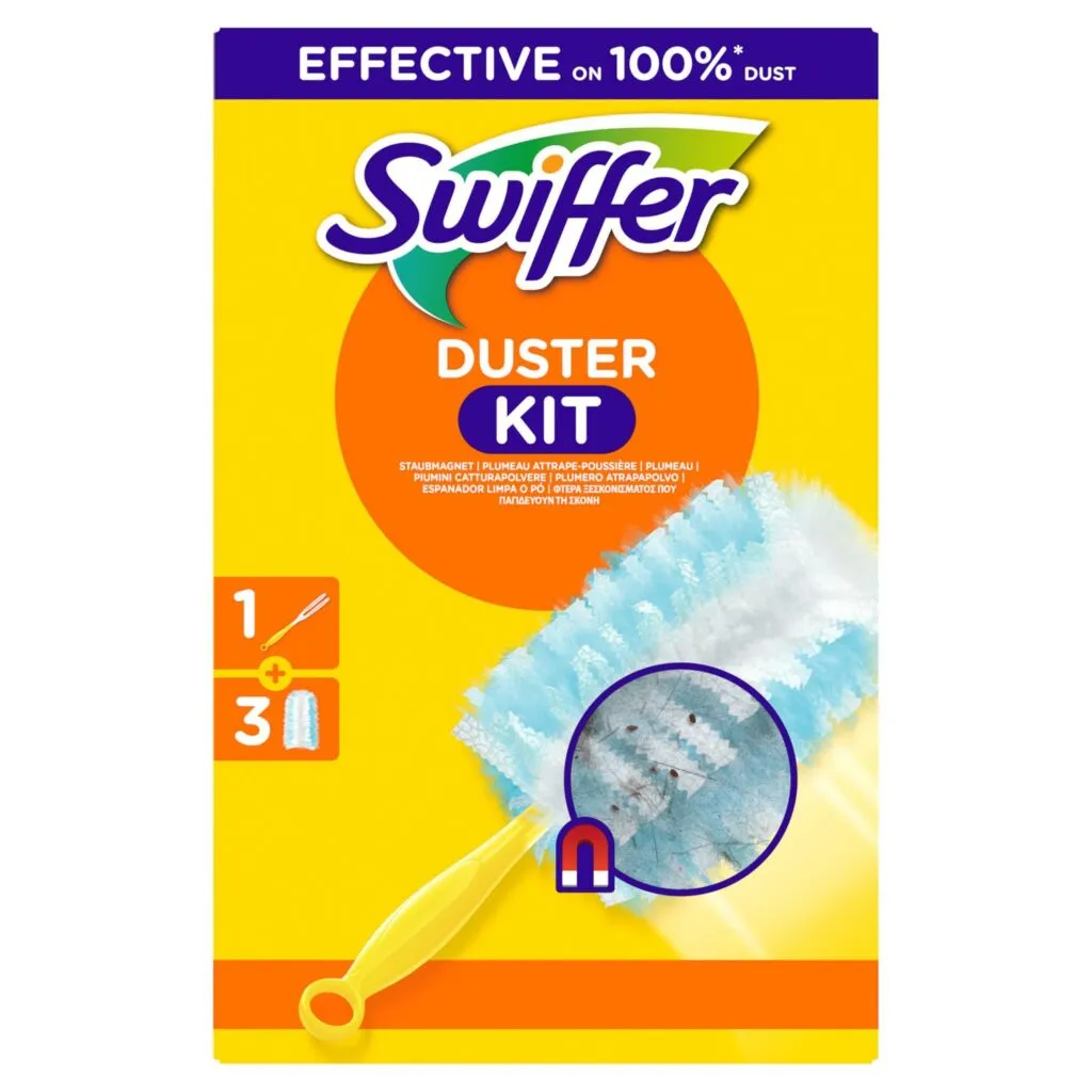Swiffer Duster Stof-Wis Systeem Starterkit +3 Navullingen (1 stuk)
