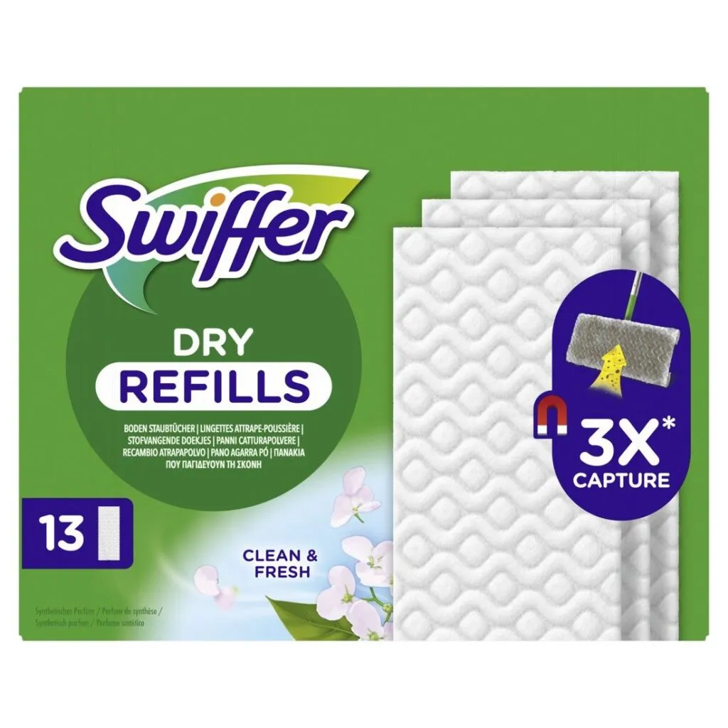 Swiffer Vloeren Stof-Wis Systeem Refill Fresh (13 stuks)