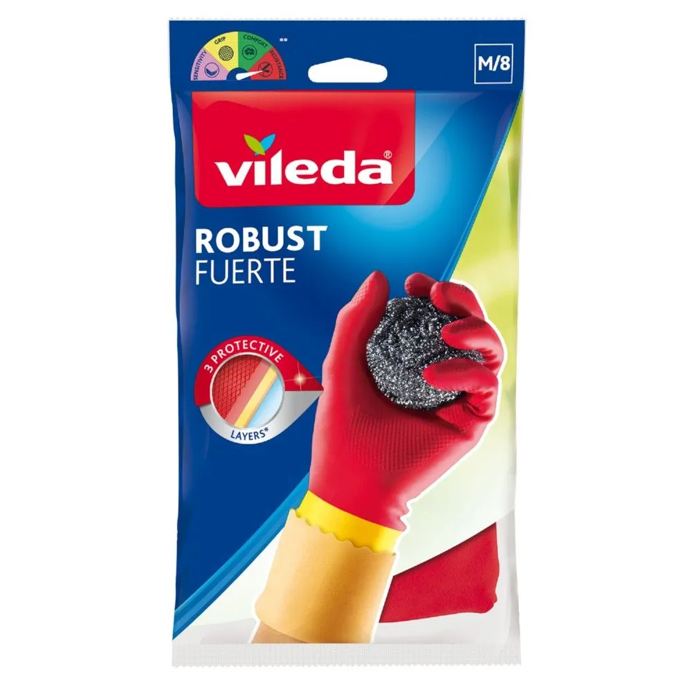 Vileda Handschoenen Robust Medium (1 paar)