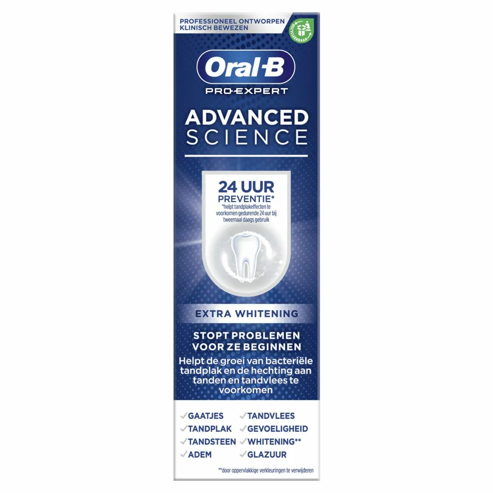 Oral B Tandpasta Pro-Expert Advanced Science Extra White (75 ml)