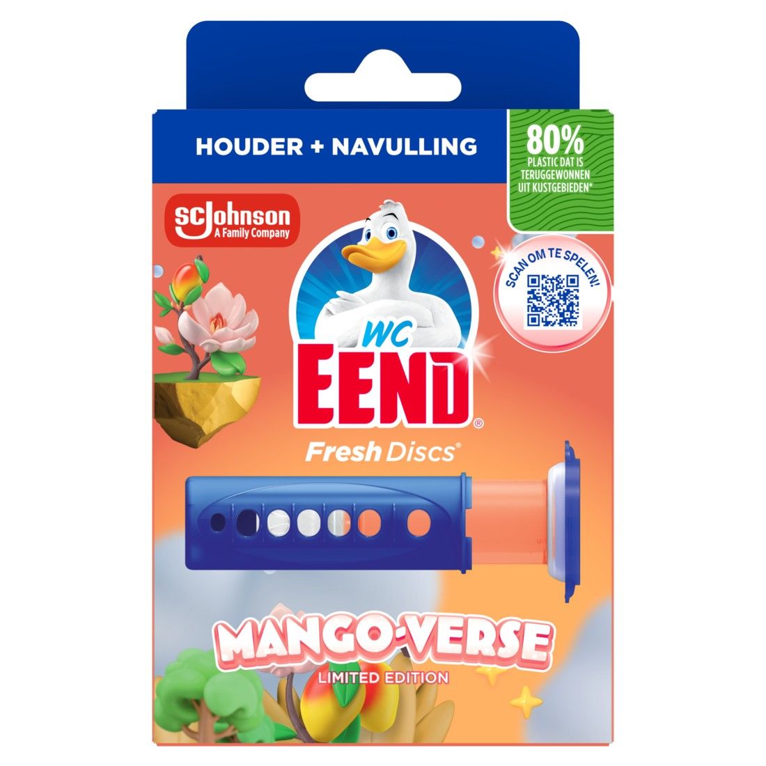 Wceend Fresh Discs Houder Mango Verse (36 ml)