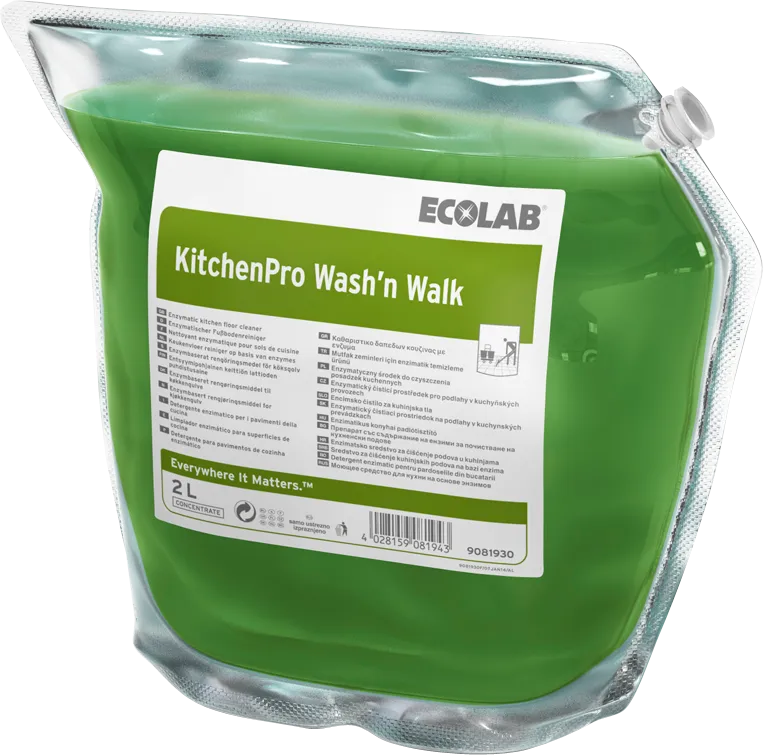 Ecolab Keukenhygiëne Kitchenpro Wash'N Walk (2000 ml)