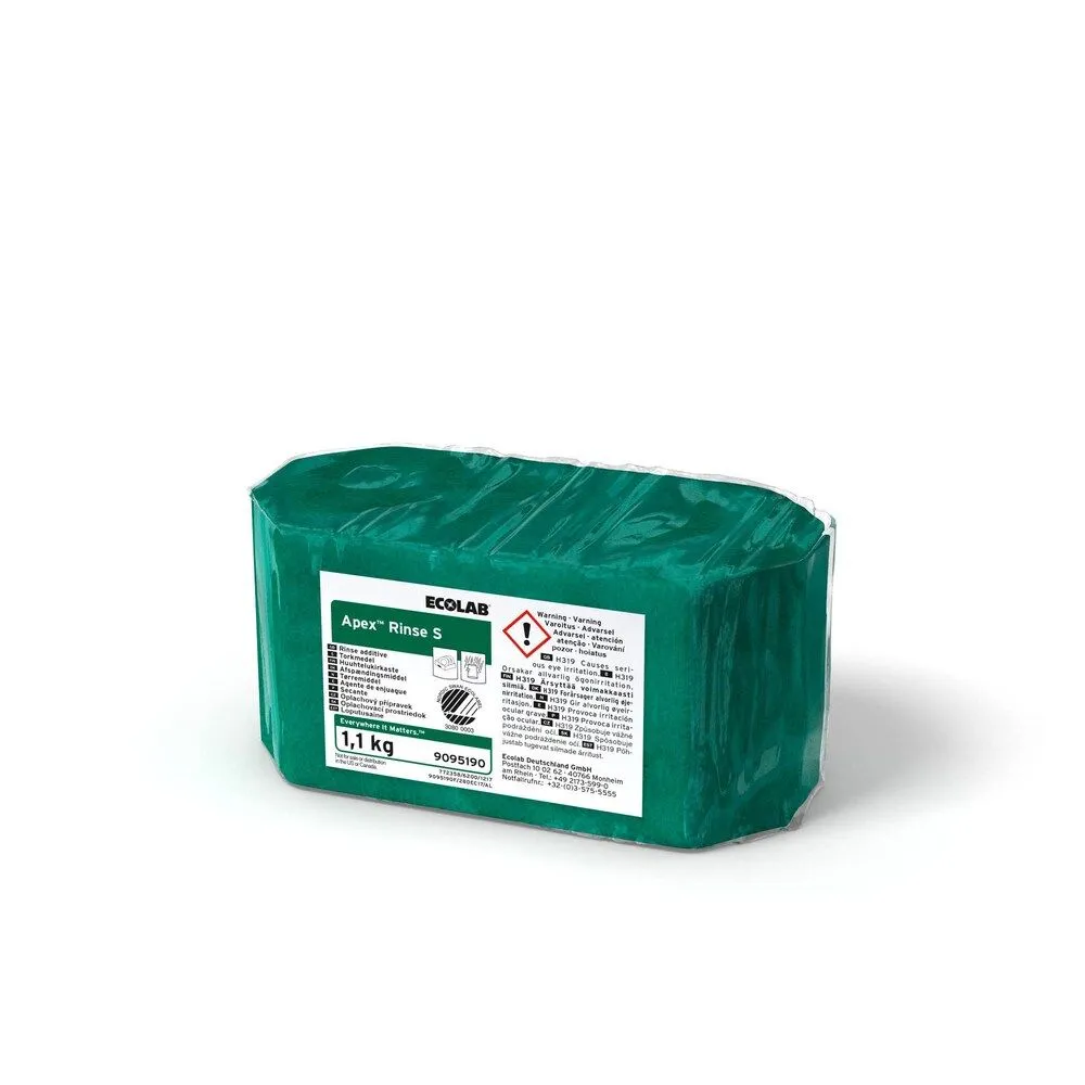 Ecolab Vaatwasmiddel Apex Rinse S (1100 gr)