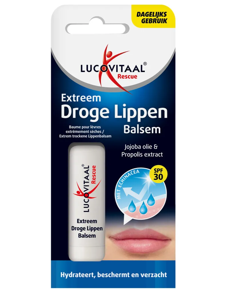 Lucovitaal  Lippenbalsem Rescue Extreem Droge Lippen  (1 stuk)