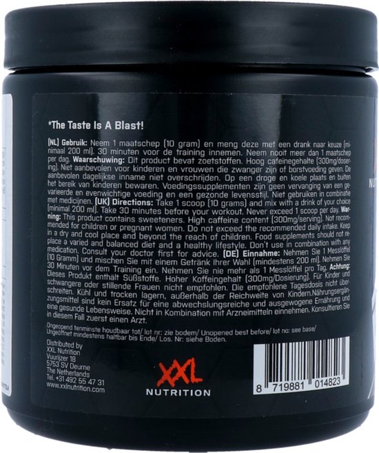 XXL Nutrition Blast Pre Workout Cherry (300 gr)