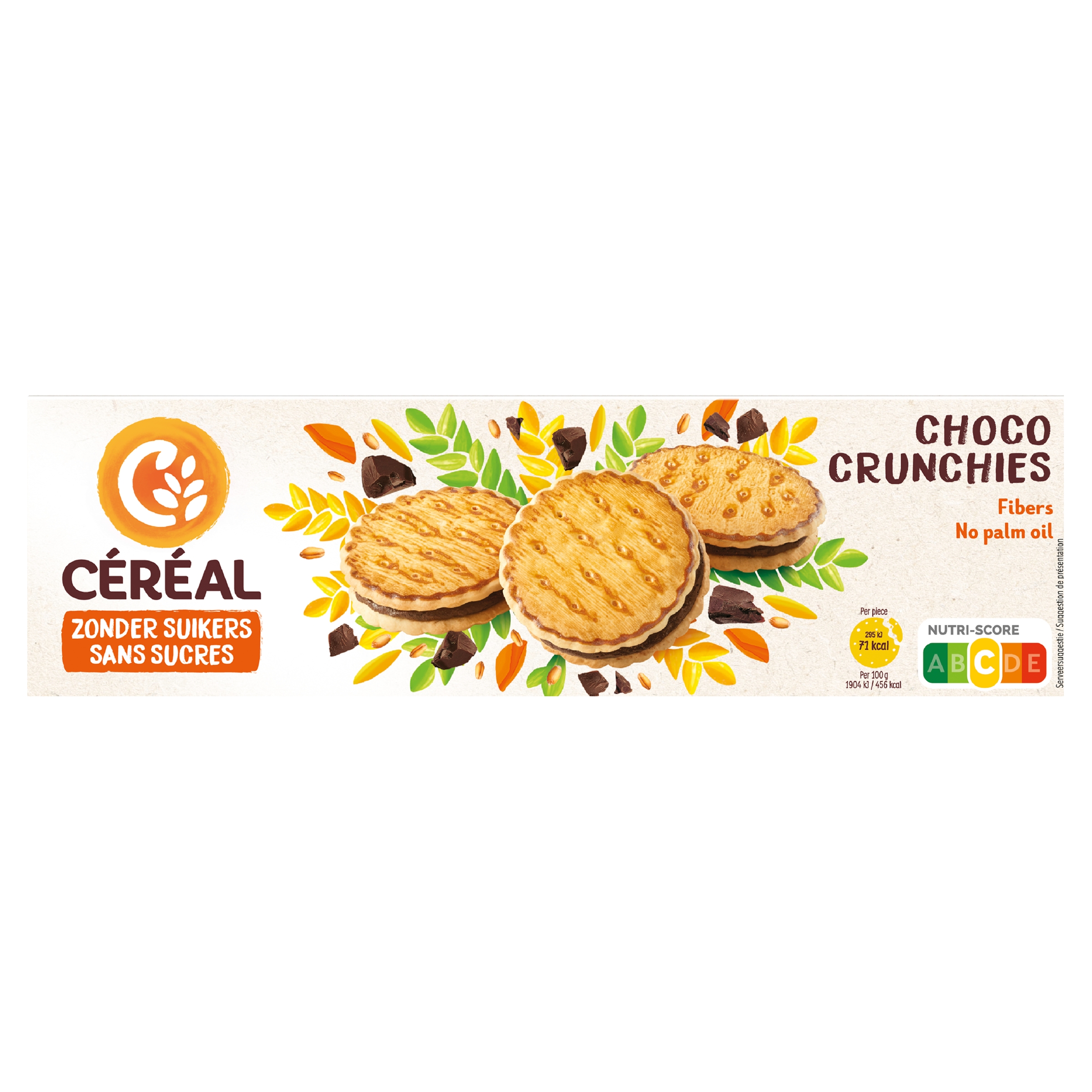 Céréal Choco Crunchies (4 x 3 stuks)