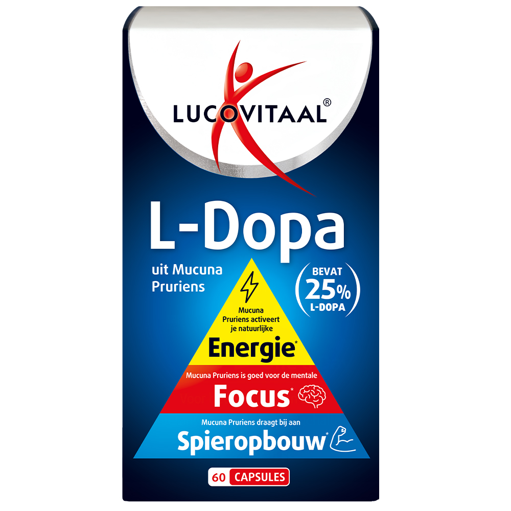 Lucovitaal L-Dopa Mucana Pruriens (60 capsules)