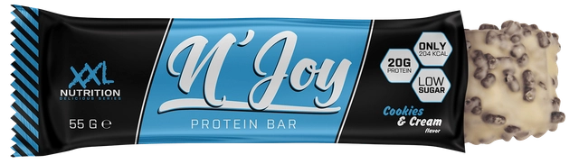 XXL Nutrition N'Joy Protein Bar Cookies & Cream (55 gr)
