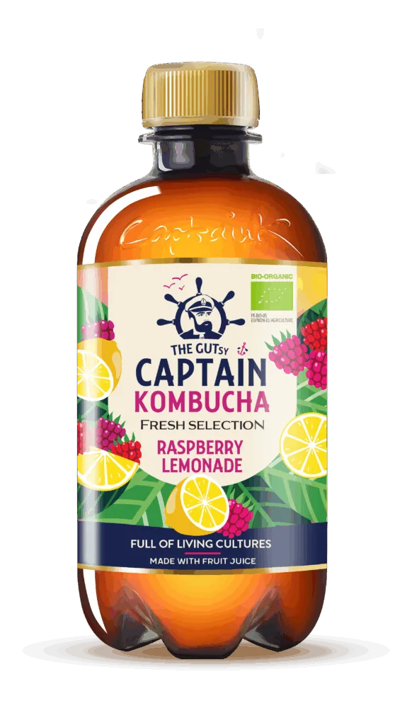 Captain Kombucha Raspberry Bio (400 ml)