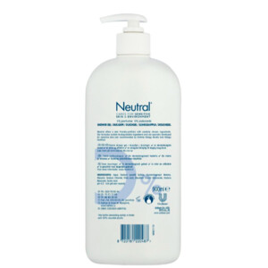 Neutral Showergel met Pomp 0% Sensitive (900 ml)