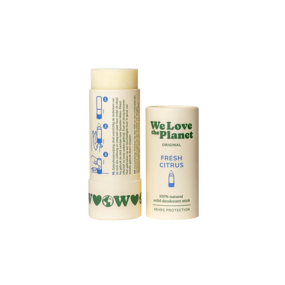 We Love The Planet Deodorant Stick - Fresh Citrus (40 gr)
