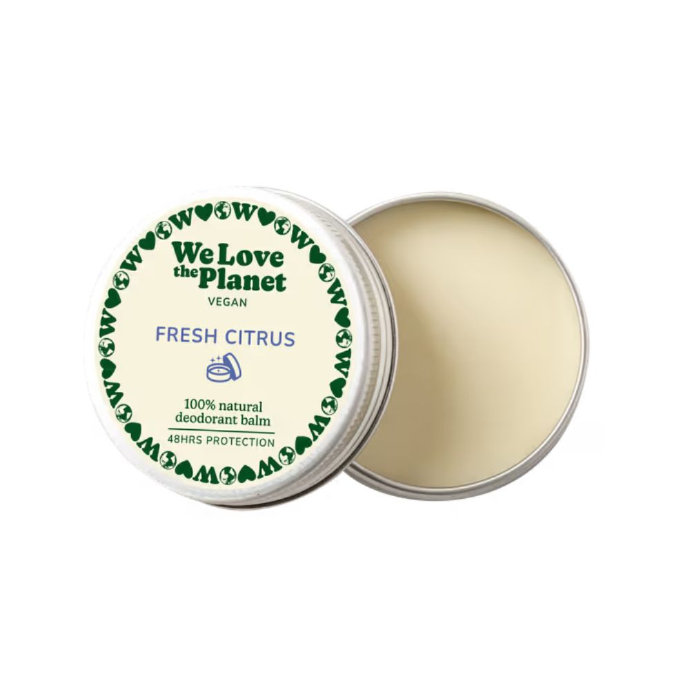We Love The Planet Deodorant Balm - Fresh Citrus (Vegan) (35 gr)