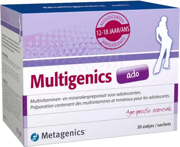Metagenics MultiGenics Ado NF (30 zakjes)