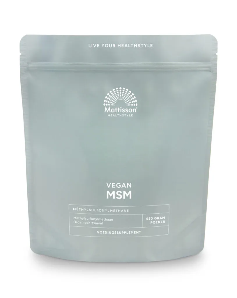 Mattisson Vegan Msm Poeder Pure (550 gr)