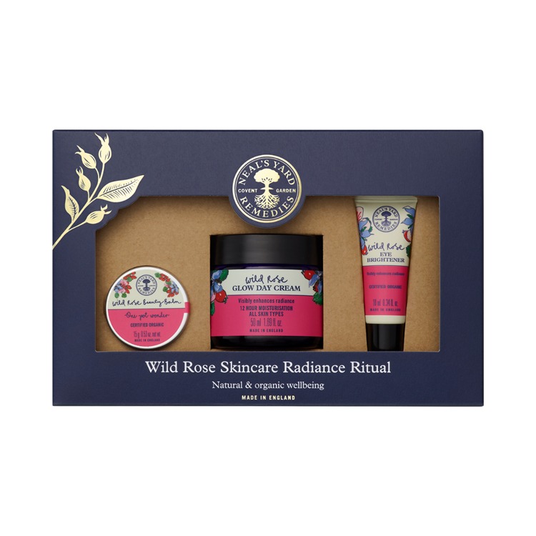 Neal's Yard Remedies Wild Rose Skincare Radiance Collection 2024 (1 set)
