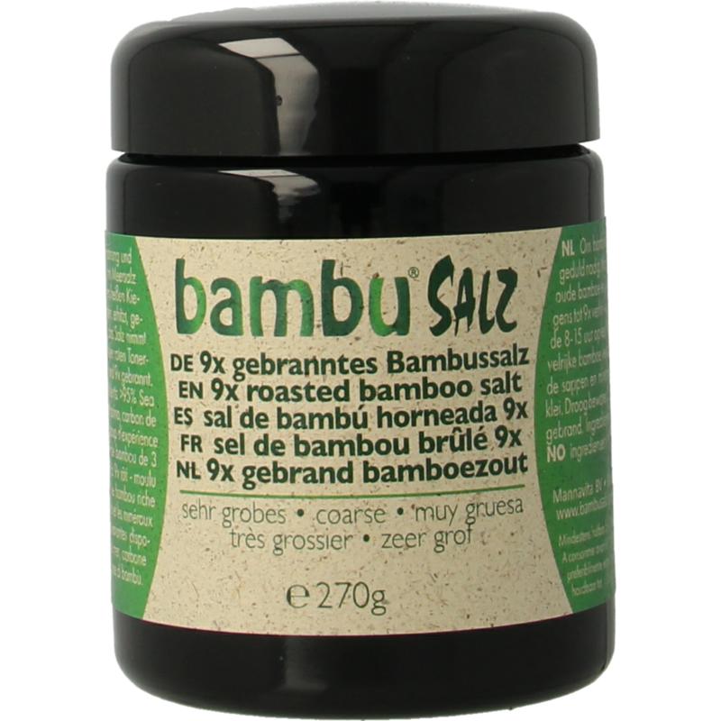 Bambu Salz Bamboezout Zeer Grof 9X Gebrand (270 gr)