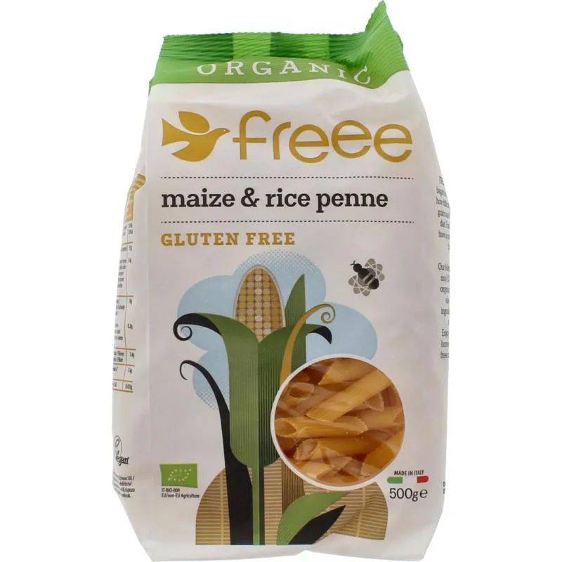Doves Farm Glutenfree Maizerice Penne Bio (500 gr)
