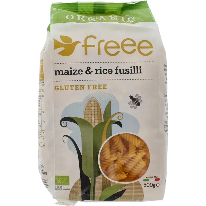 Doves Farm Glutenfree Maizerice Fusilli Bio (500 gr)