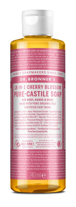 Dr Bronner's Liquid Soap Cherry Blossom (240 ml)