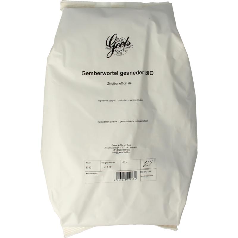 Geels Gemberwortel Gesneden Bio (1000 gr)
