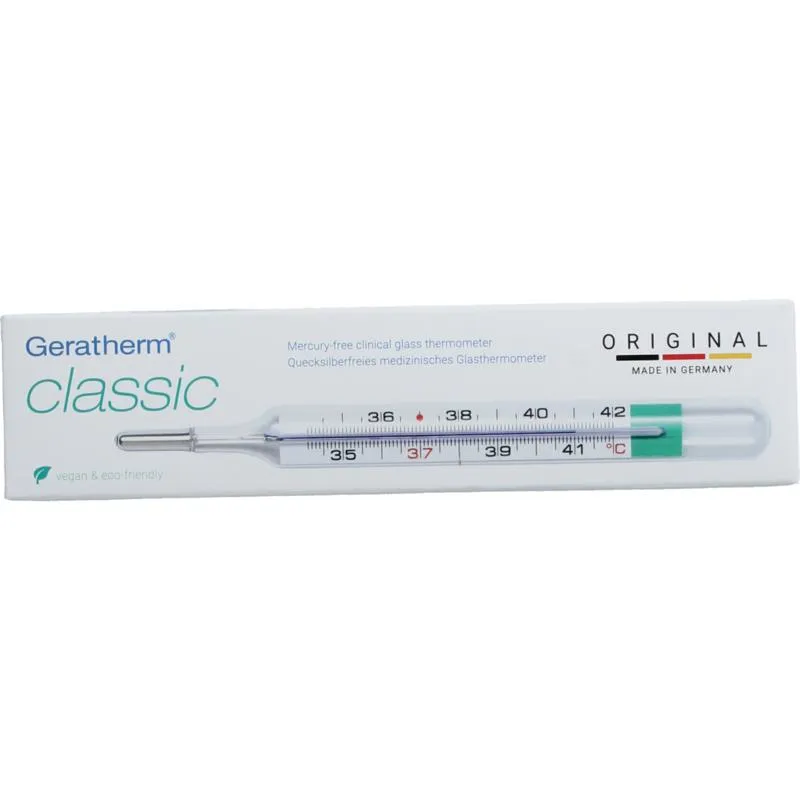 Geratherm Thermometer Classic Glas (1 stuk)