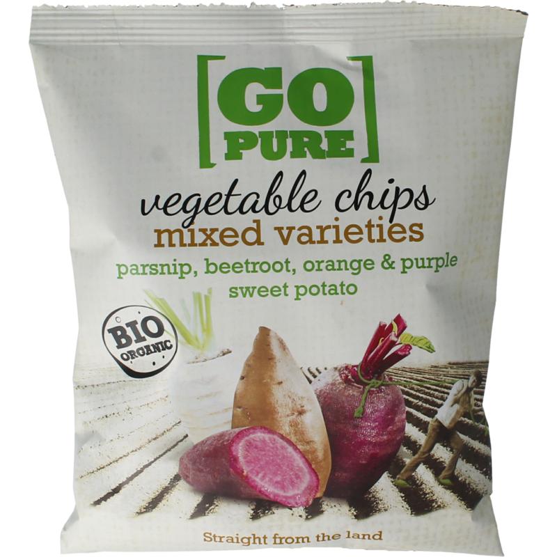 Go Pure Chips Groente Bio (90 gr)