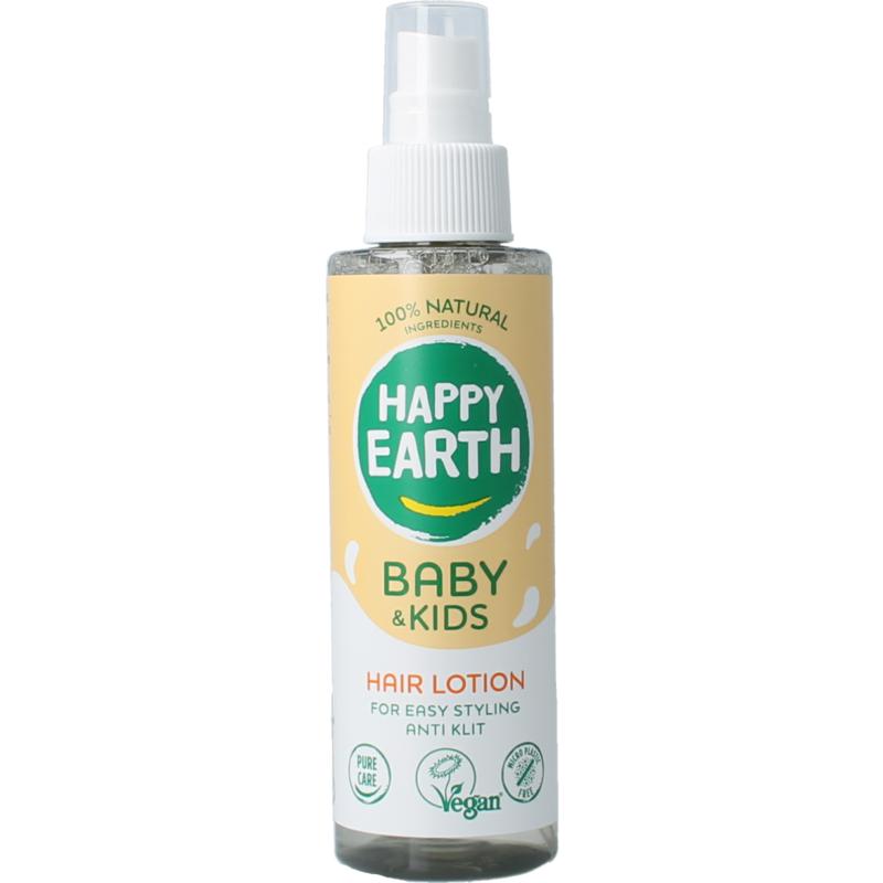 Happy Earth Hairlotion Voor Baby & Kids (150 ml)