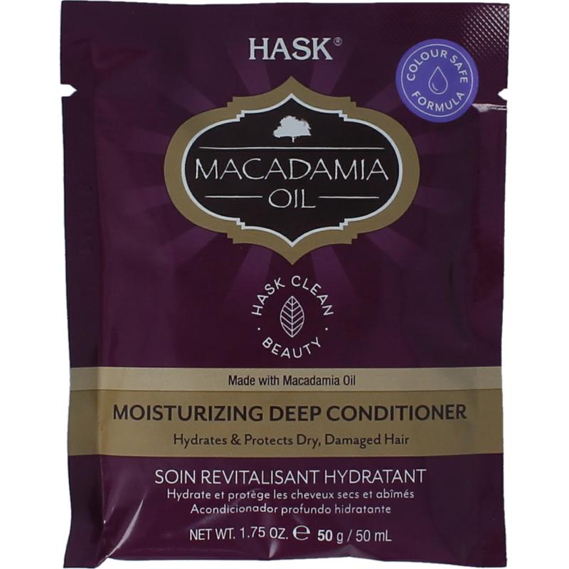 Hask Conditioner Moist Deep Macadamia Oil (50 ml)