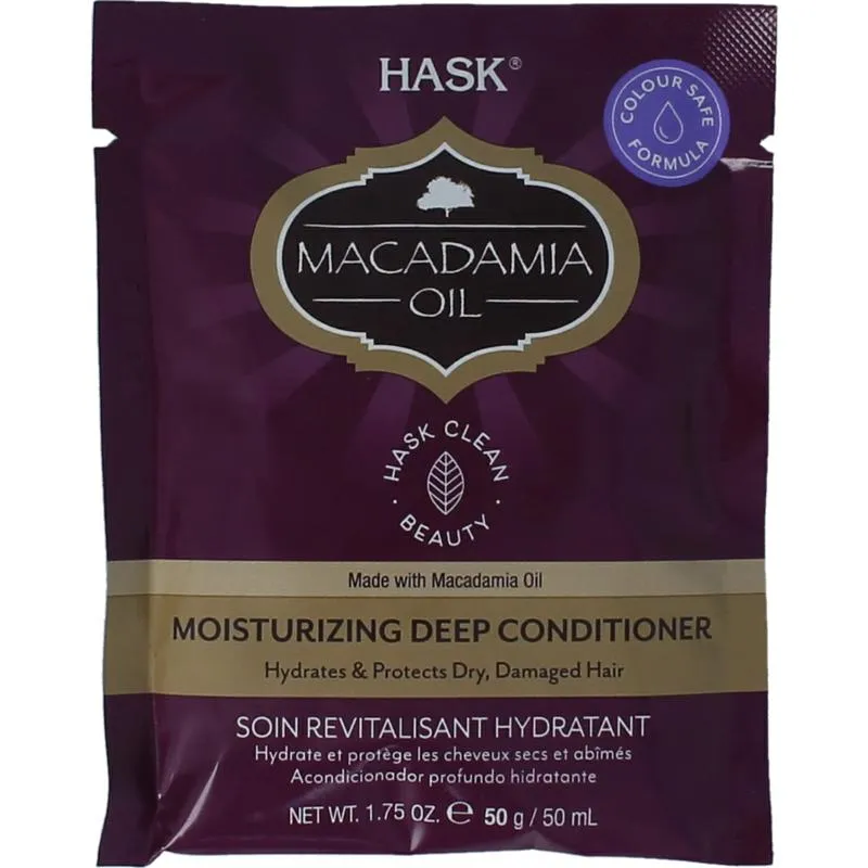 Hask Conditioner Moist Deep Macadamia Oil (50 ml)