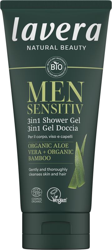 Lavera Men Sensitiv 3-In-1 Shower Gel Bio (200 ml)