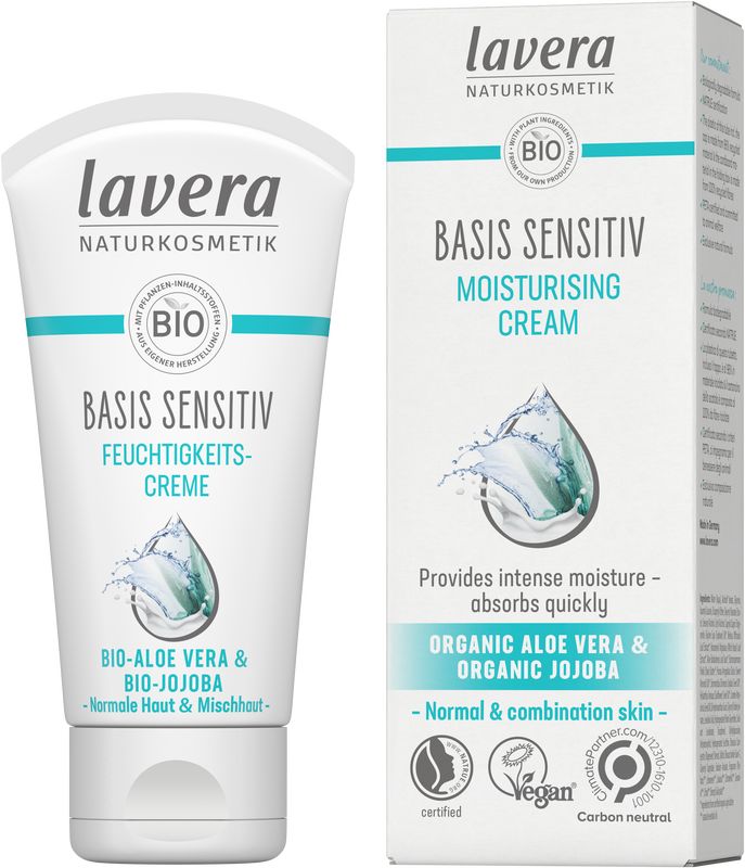 Lavera Basis Sensitiv Moisturising Cream En-It (50 ml)
