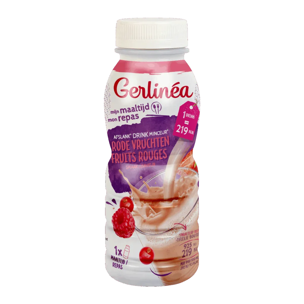 Gerlinéa Maaltijd Afslankdrink Rode Vruchten (236 ml)