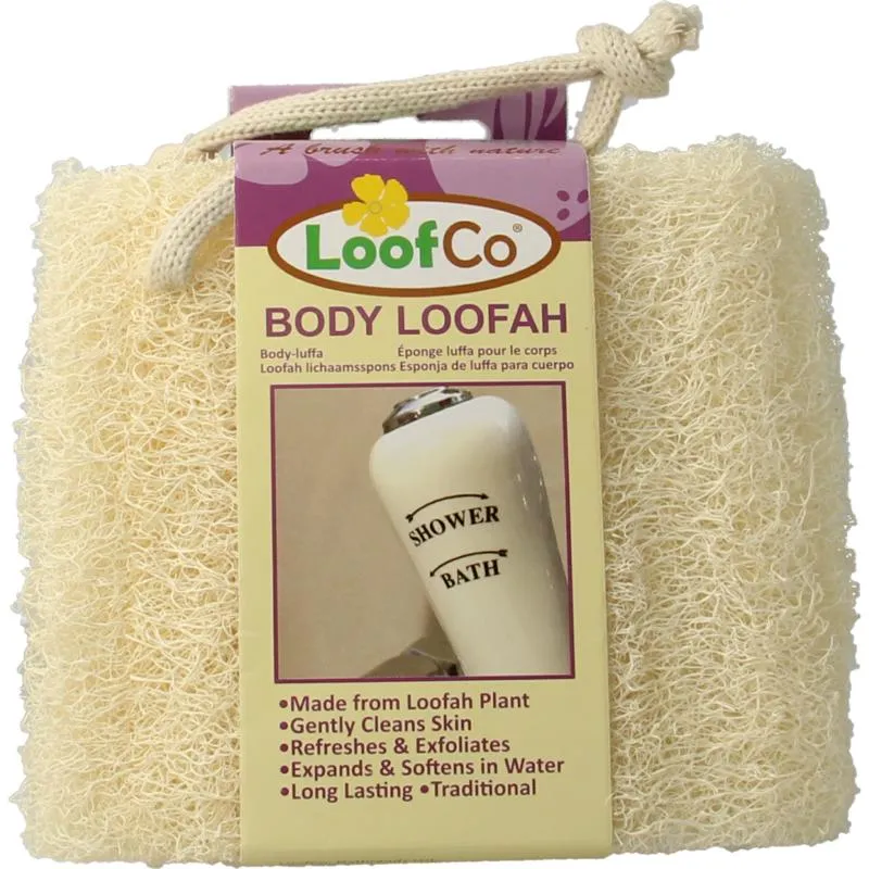 Loofco Douche En Bad Spons Luffa Bio (1 stuk)