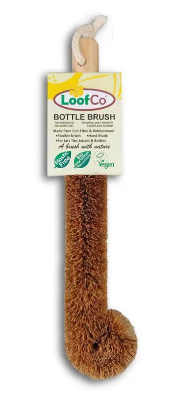 Loofco Flessen Borstel Kokos Bio (1 stuk)